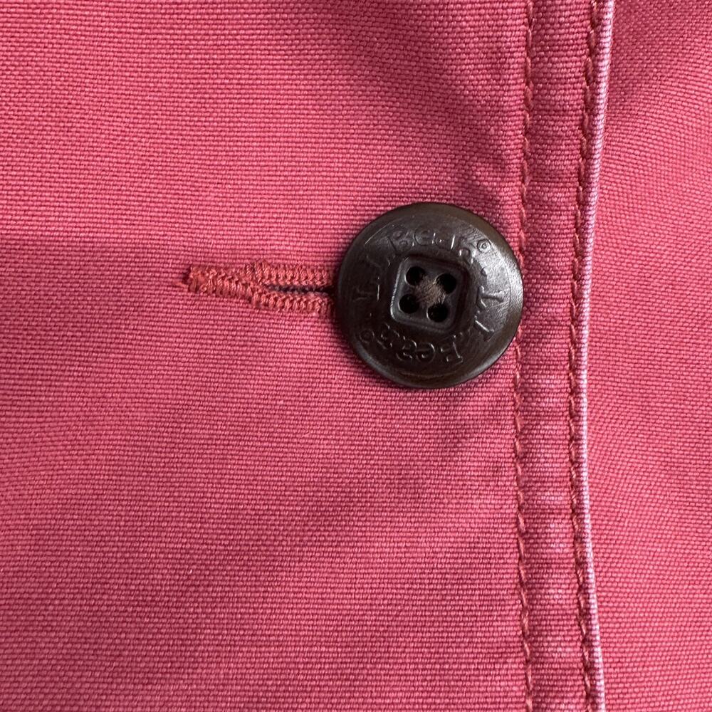 Vintage LL Bean Jacket Womens Red Canvas Quilt Barn Chore Corduroy 0WY29 sizeXL - Picture 9 of 16